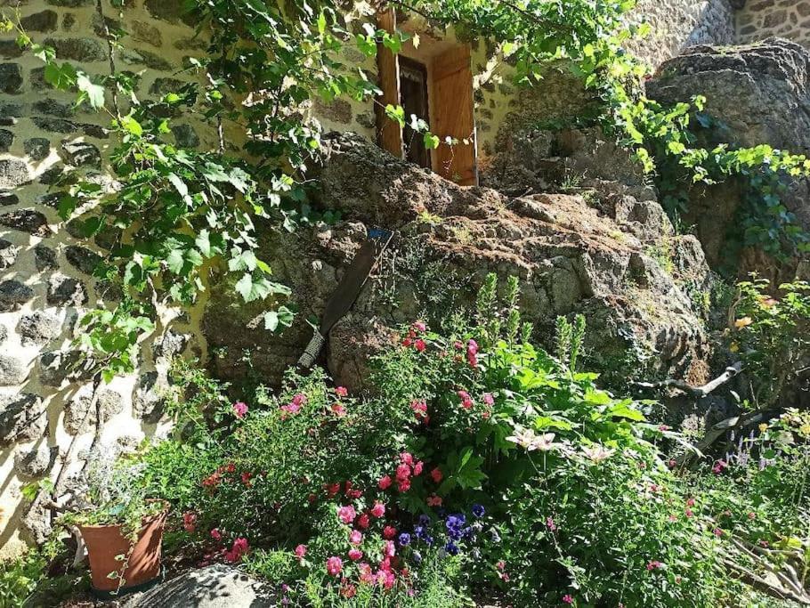 Gite Le Rocher Du Chateau De Retourtour Lamastre Exterior foto