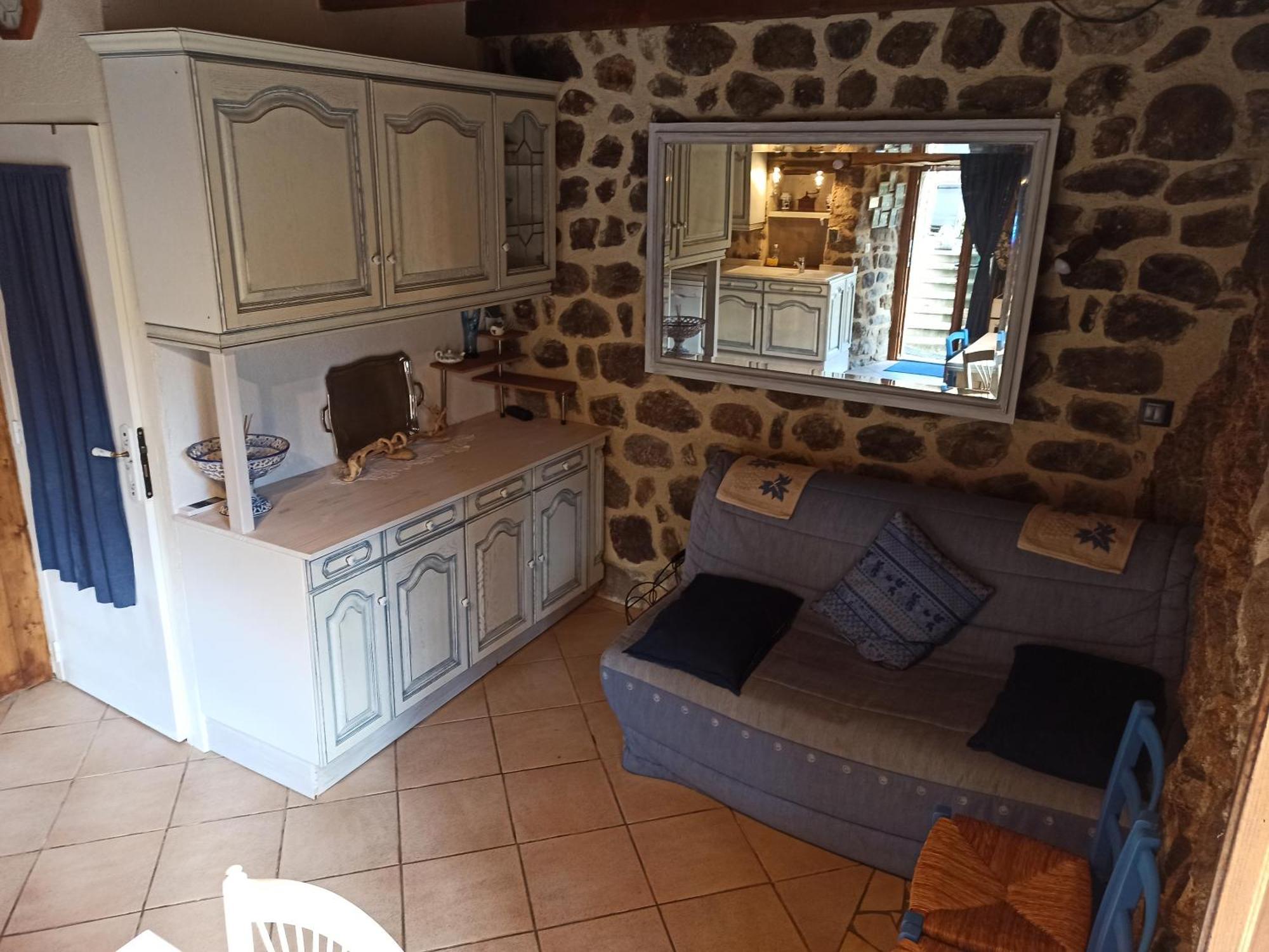 Gite Le Rocher Du Chateau De Retourtour Lamastre Exterior foto